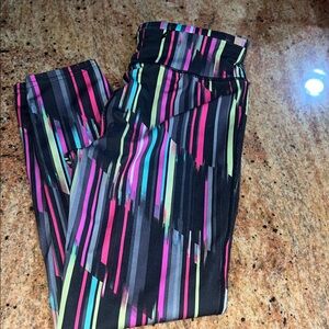 GAP Multicolor Striped Kids Leggings